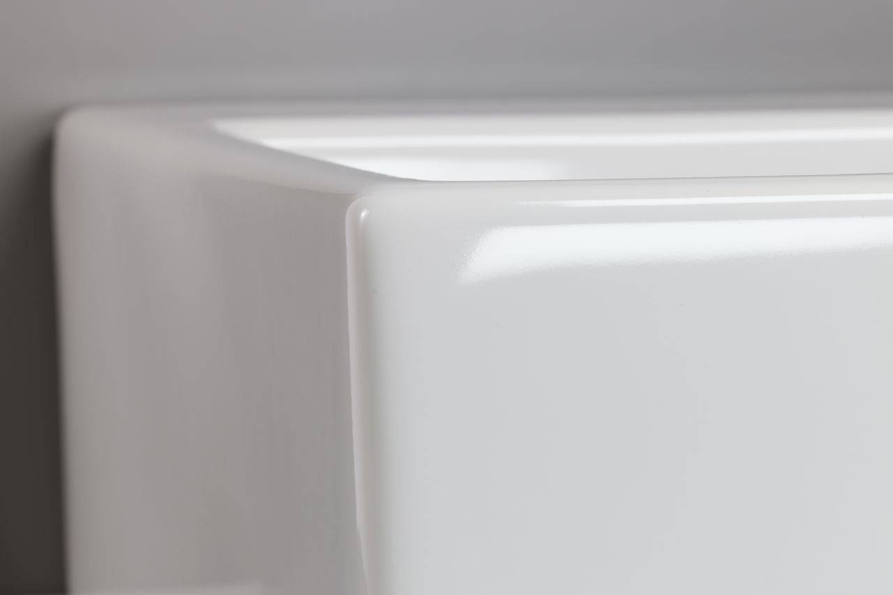 Vero Air furniture washbasin, 1200 x 470mm, with tap hole, with overflow
