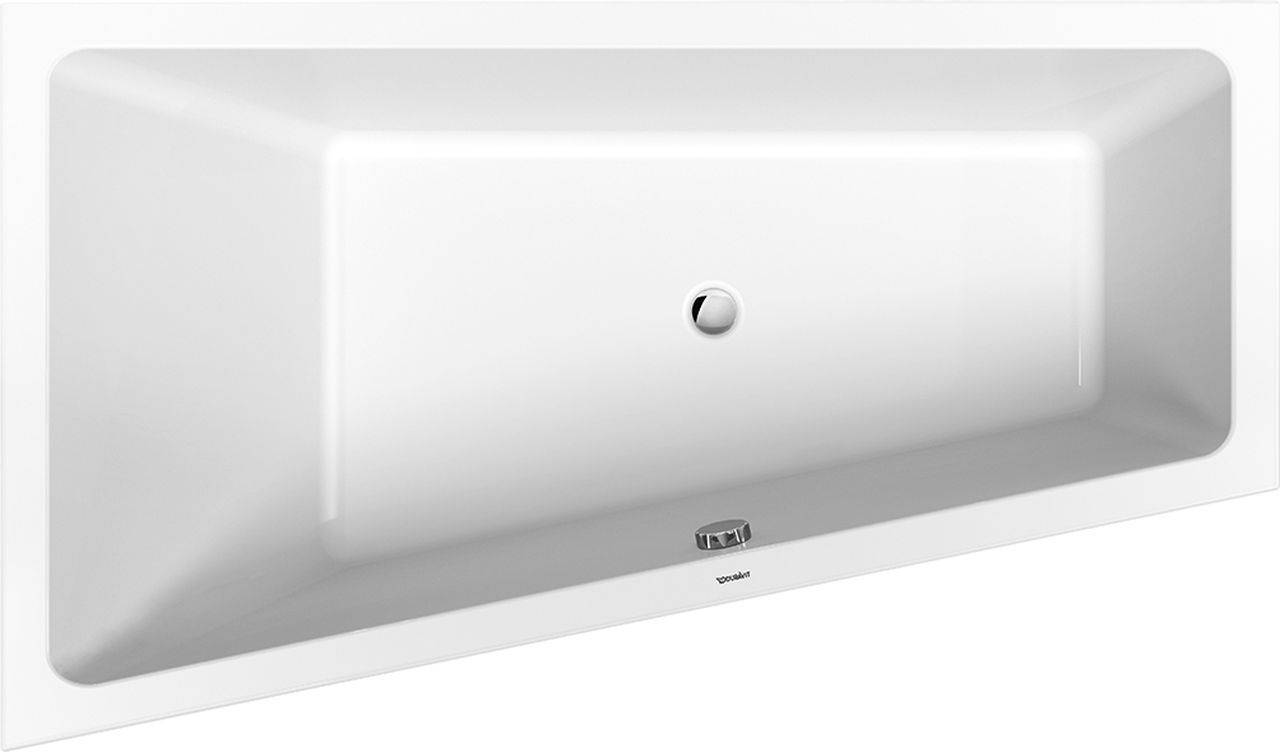 No.1 Raumspar-Badewanne Trapez 1700 x 1000mm