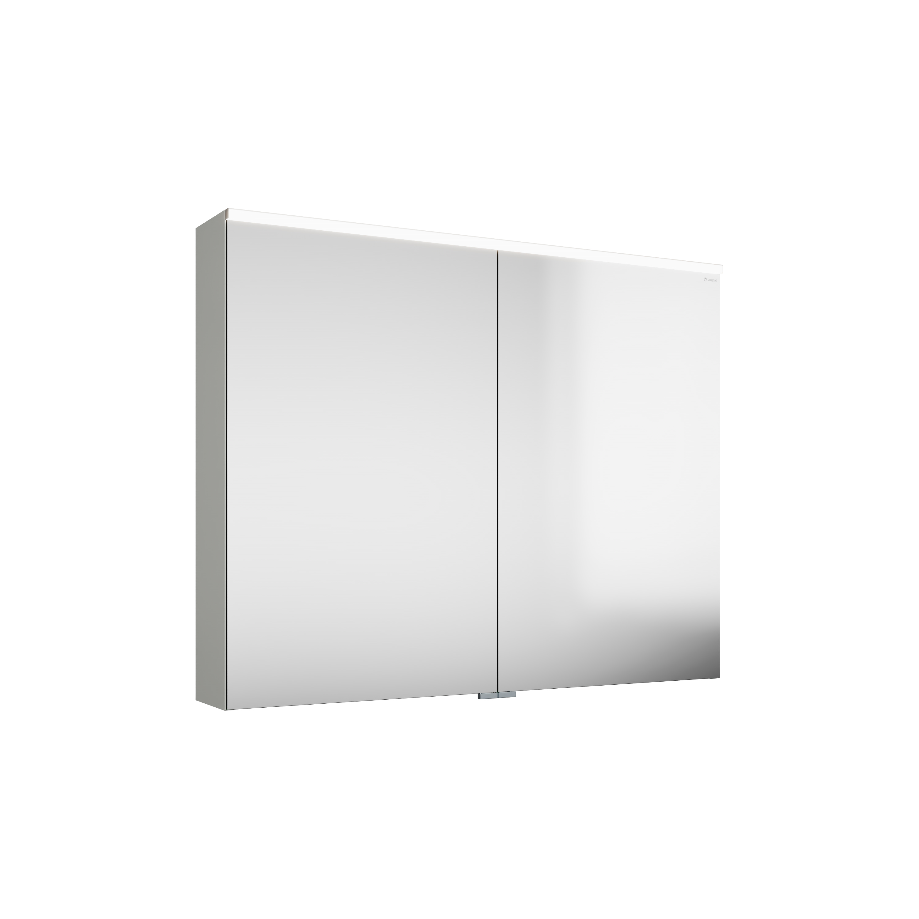 burgbad Eqio Spiegelschrank SPGS100 800x1000x170 Weiß Hochglanz