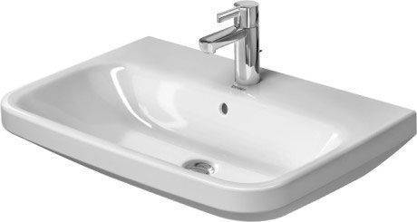 DuraStyle Waschtisch 650 x 440mm, 1 Hahnloch