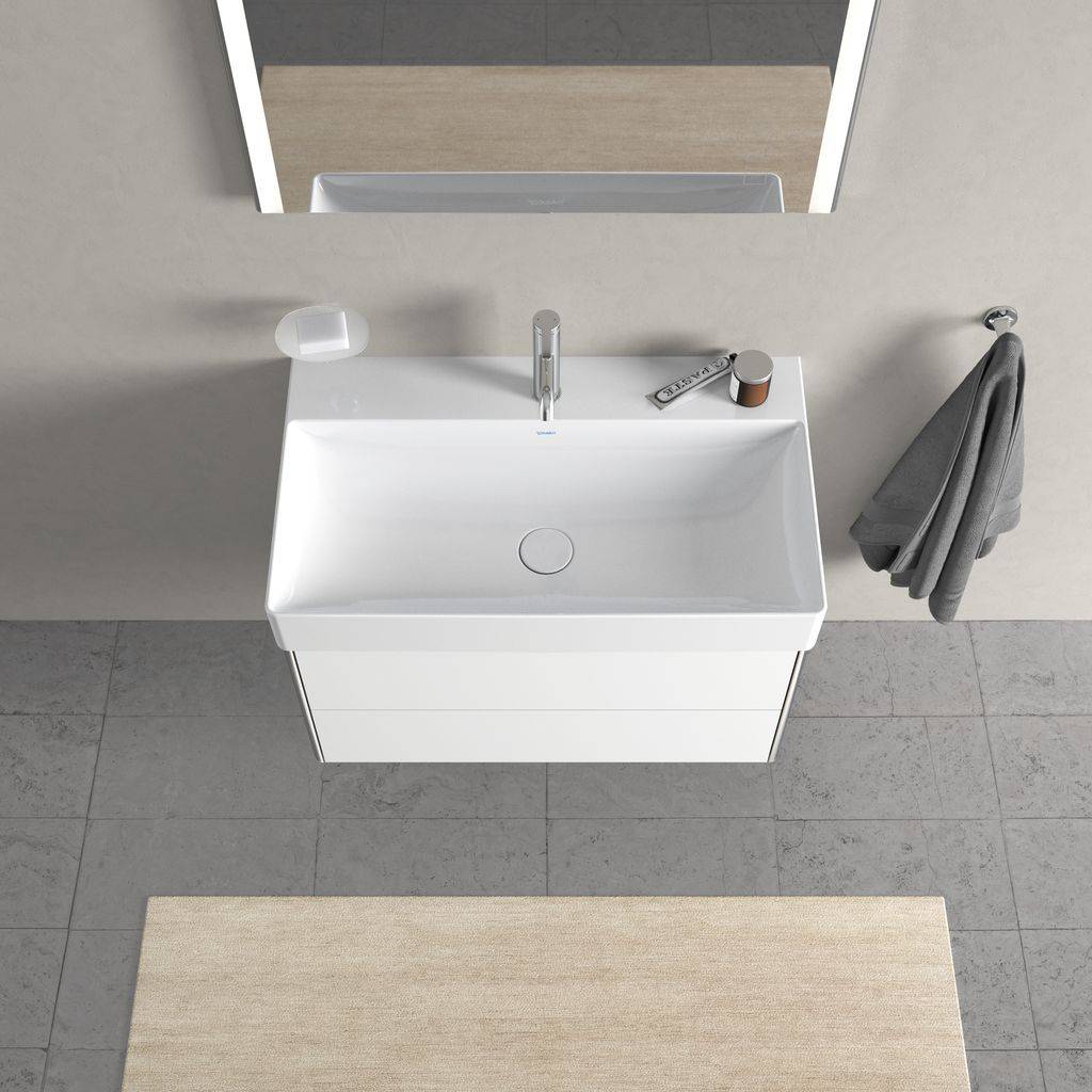 XSquare Waschtischunterbau wandhängend für DuraSquare Waschtisch