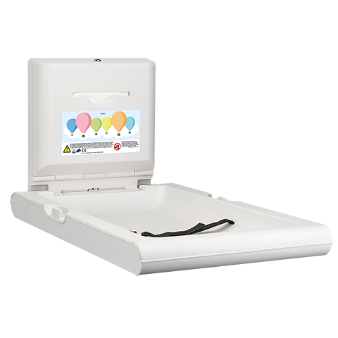 Cambrino Baby-Wickeltisch vertikal