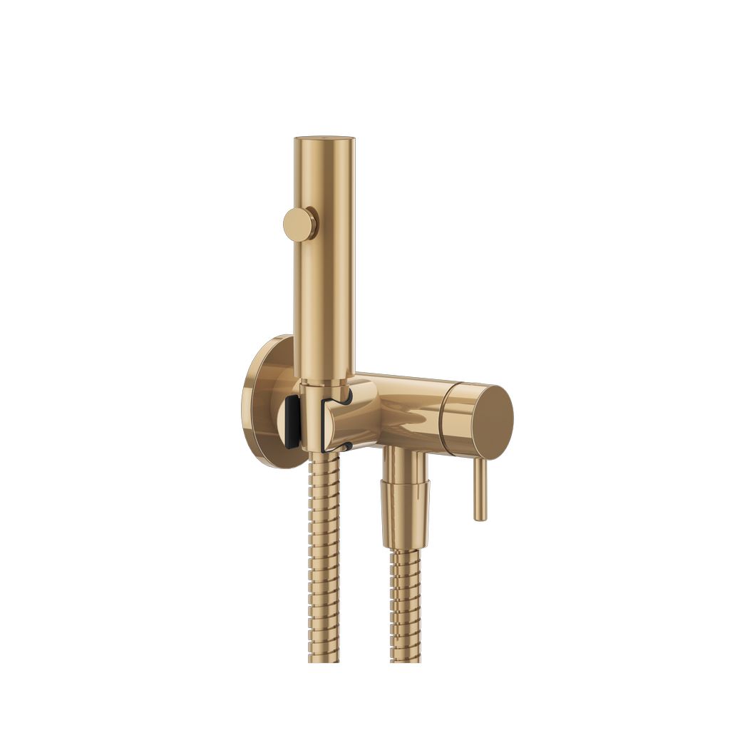 Gessi Vetaglio Bidet-Brause-Set warm bronze