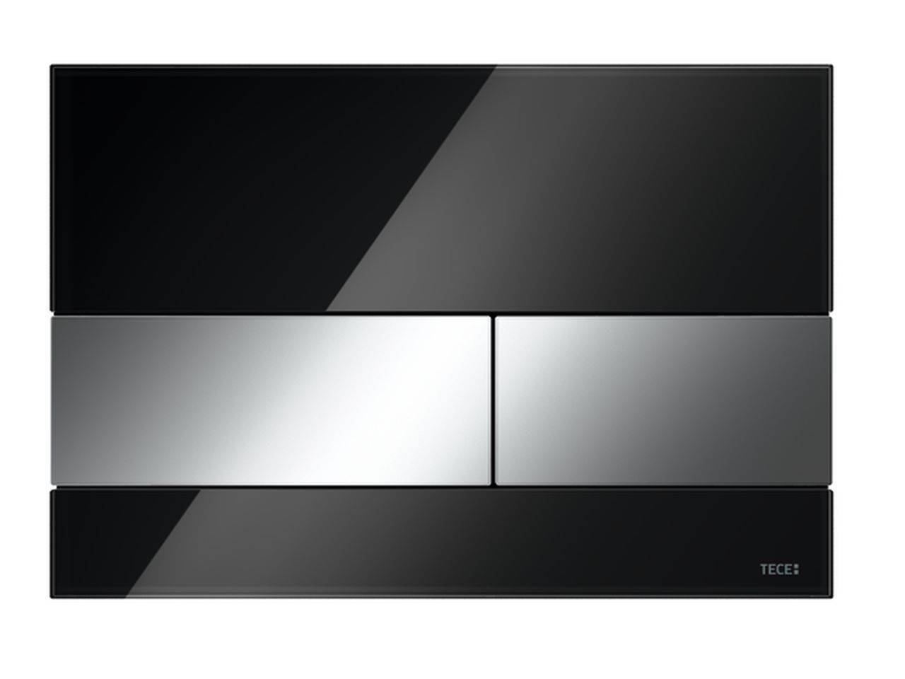 TECEsquare WC Betätigungsplatte  Glas für Zweimengentechnik 9240807