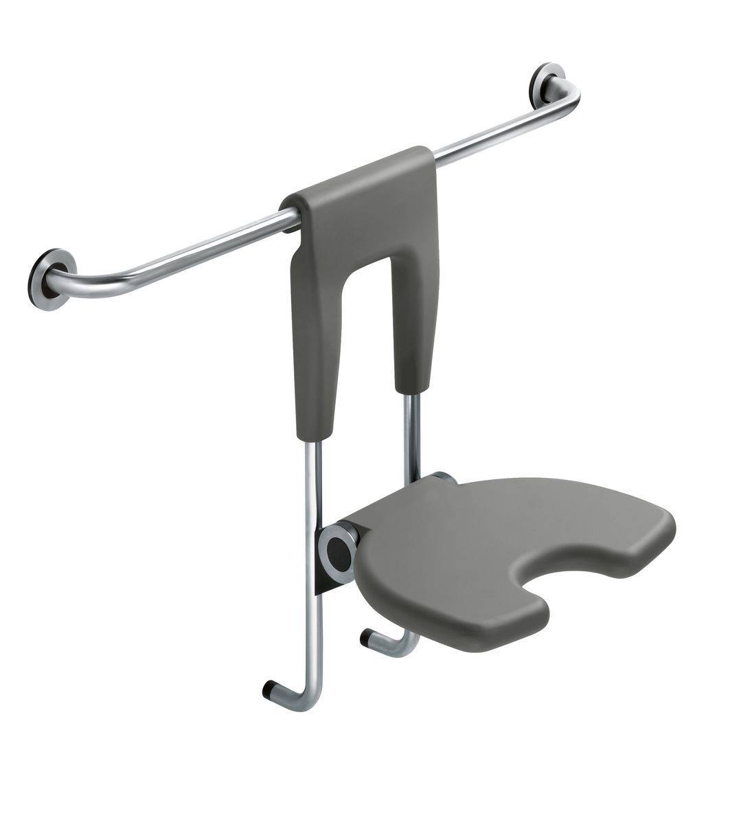 E300 Suspended seat with armrests 400 x 350 mm seat surface