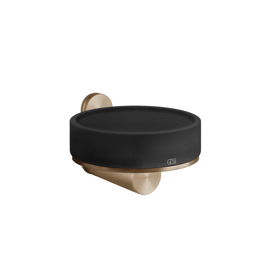 Gessi 316Accessoires Seifenablage Wandmodell, Glas dunkel