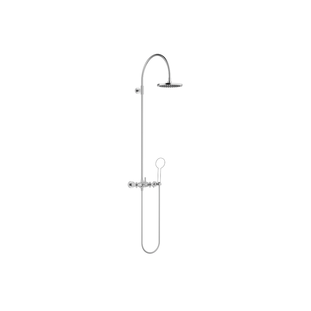 Dornbracht Tara. Showerpipe mit Brausebatterie