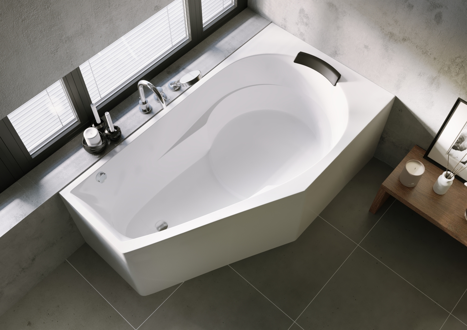 Riho Yukon Plug & Play Badewanne Ausführung links