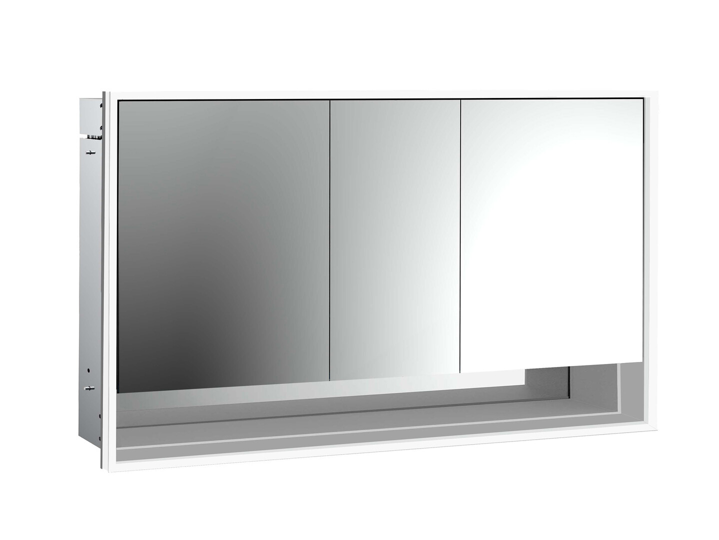 emco loft Spiegelschrank mit Unterfach, Unterputz, 1600mm