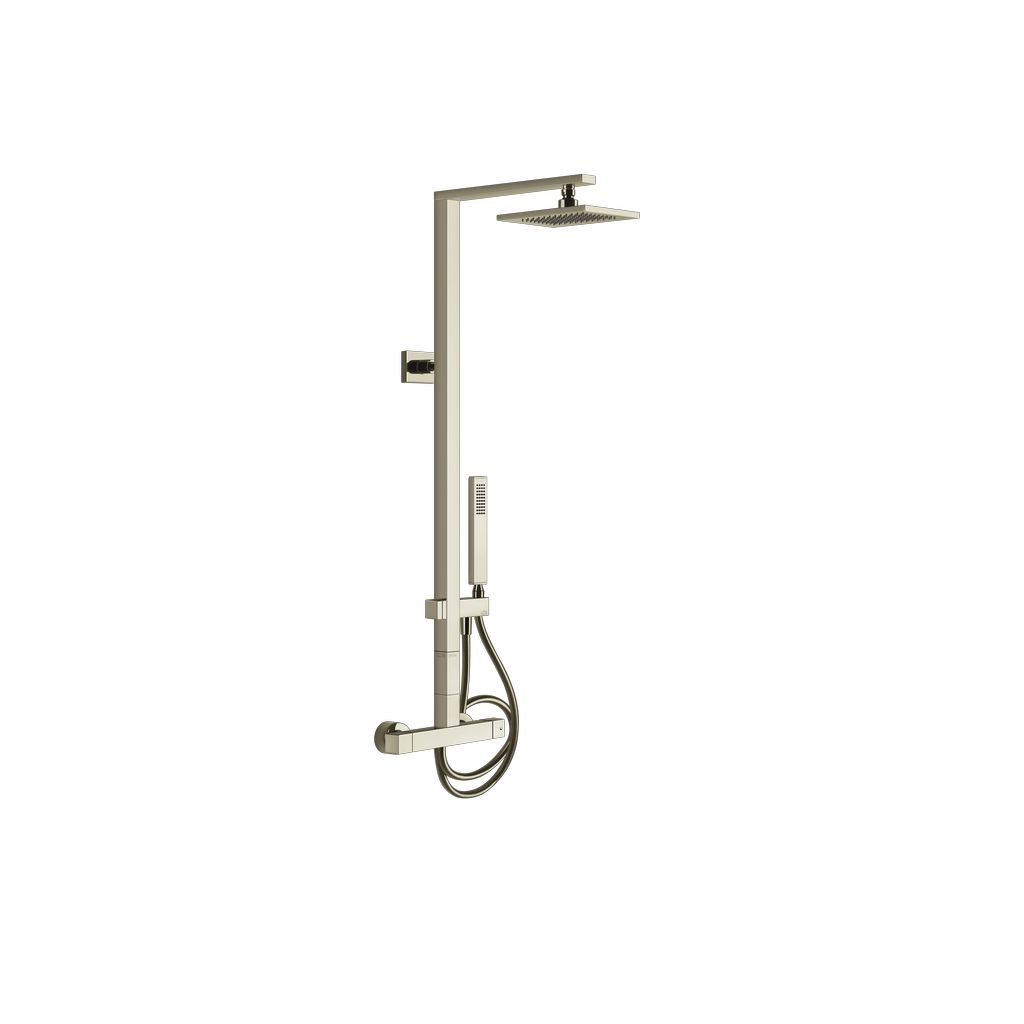 Gessi Rettangolo Duschsäule Nickel