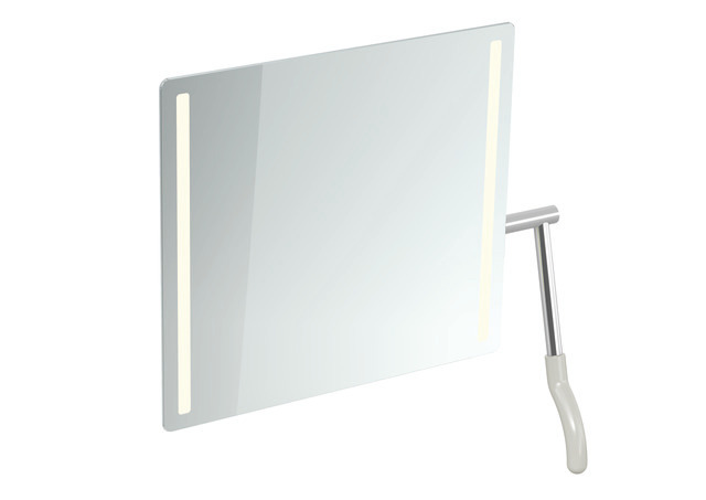 HEWI Serie 802 LifeSystem Kippspiegel Hebel rechts