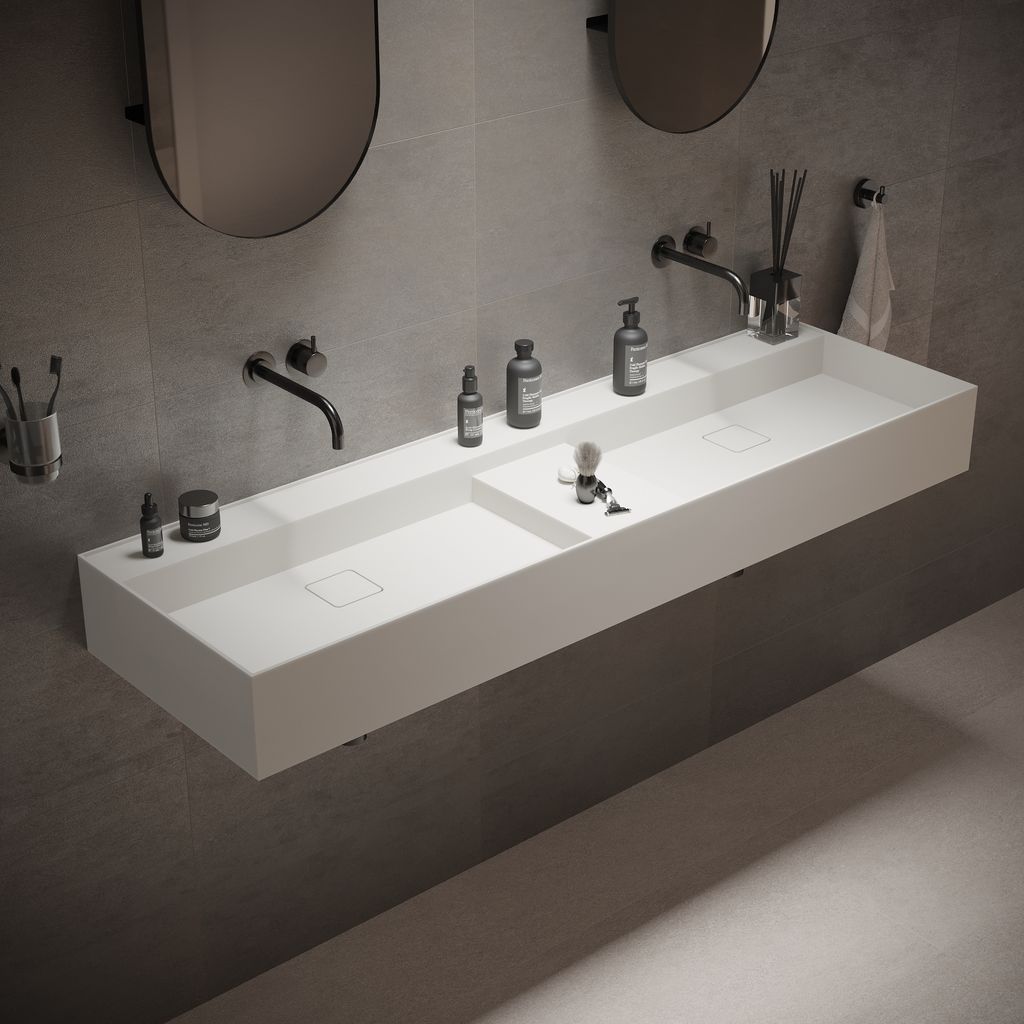 Wandwaschbecken Solidbliss-150D