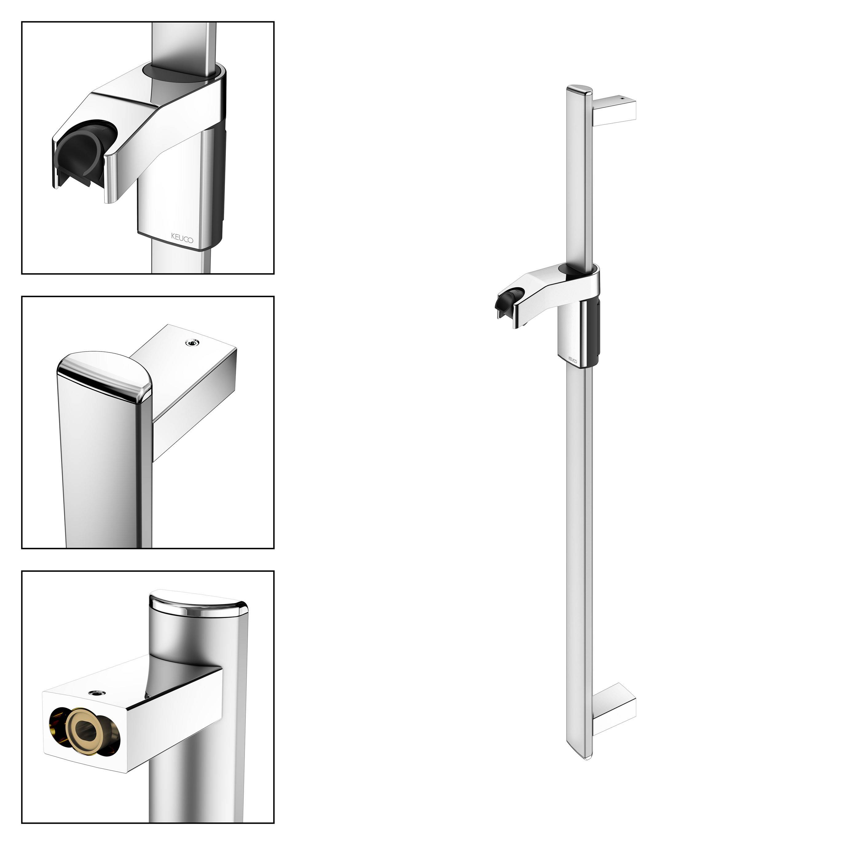 AXESS Brausestange 800mm