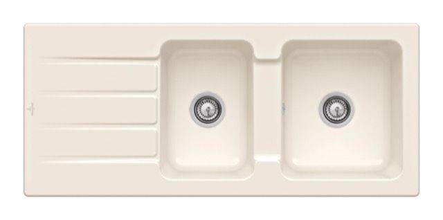 Villeroy & Boch Architectura 80 Spüle, mit Ablaufgarnitur mit Excenterbetätigung, 1160 x 510mm