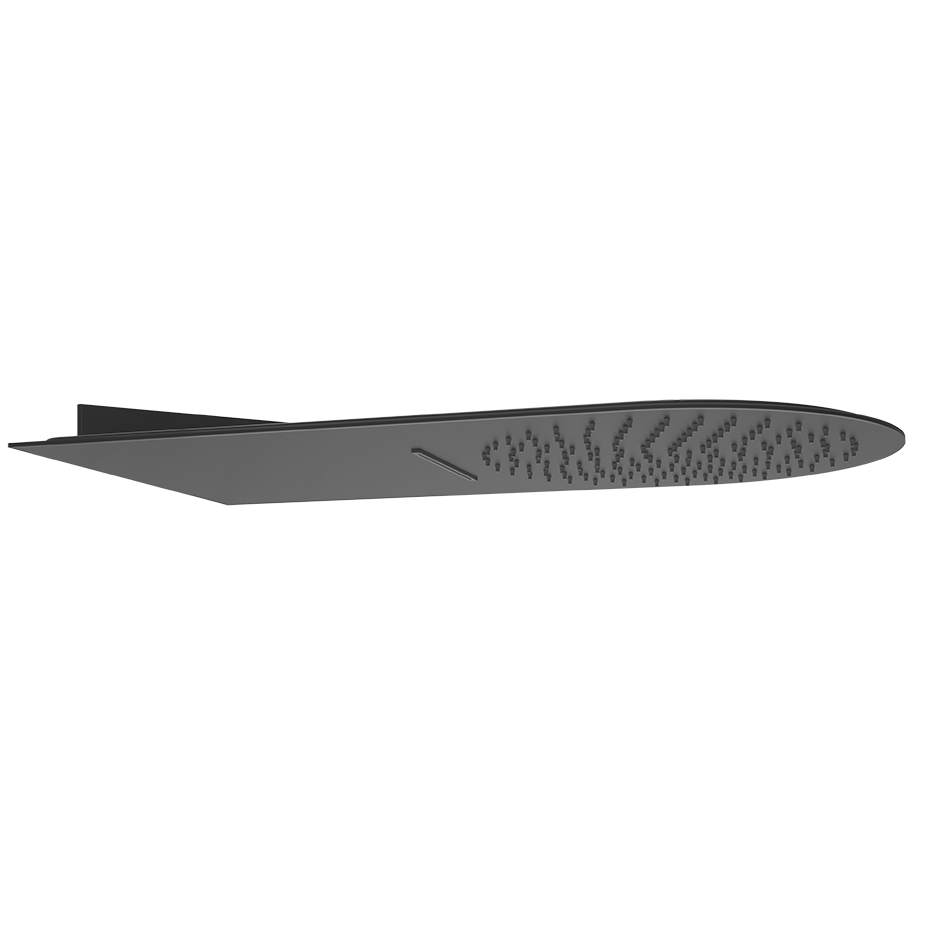 Gessi Tremillimetri Kopfbrause 550 x 300mm, Funktion Regen und Wasserschwall