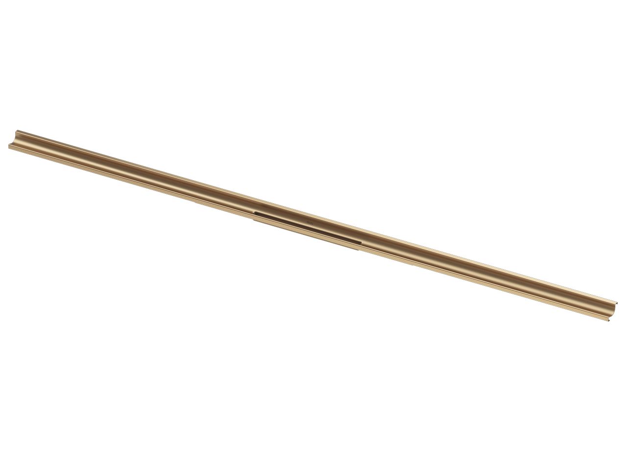 TECEdrainway Duschprofil mit farbiger Oberfläche, Bronze gebürstet, 1100 mm