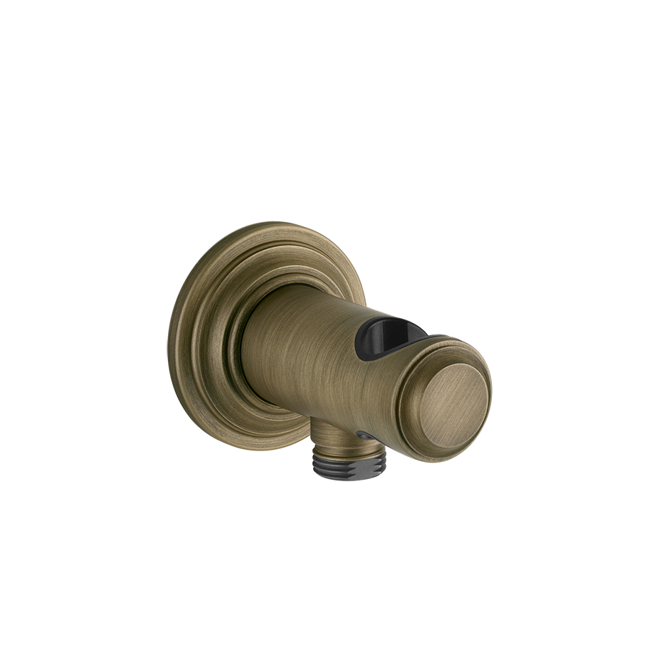 Gessi Venti20 Wandanschlussbogen mit Brausehalter
