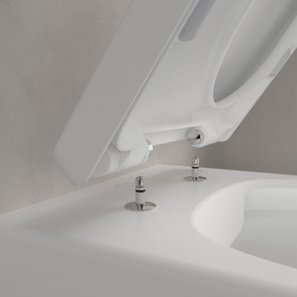 5656HRRW_202 Avento Combi-Pack wall-hung WC without flush rim, seat with QuickRelease and SoftClose