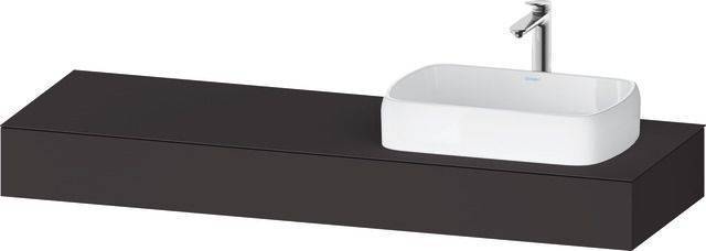Duravit Collection One Konsole 1600x550x170 mm, für Becken rechts
