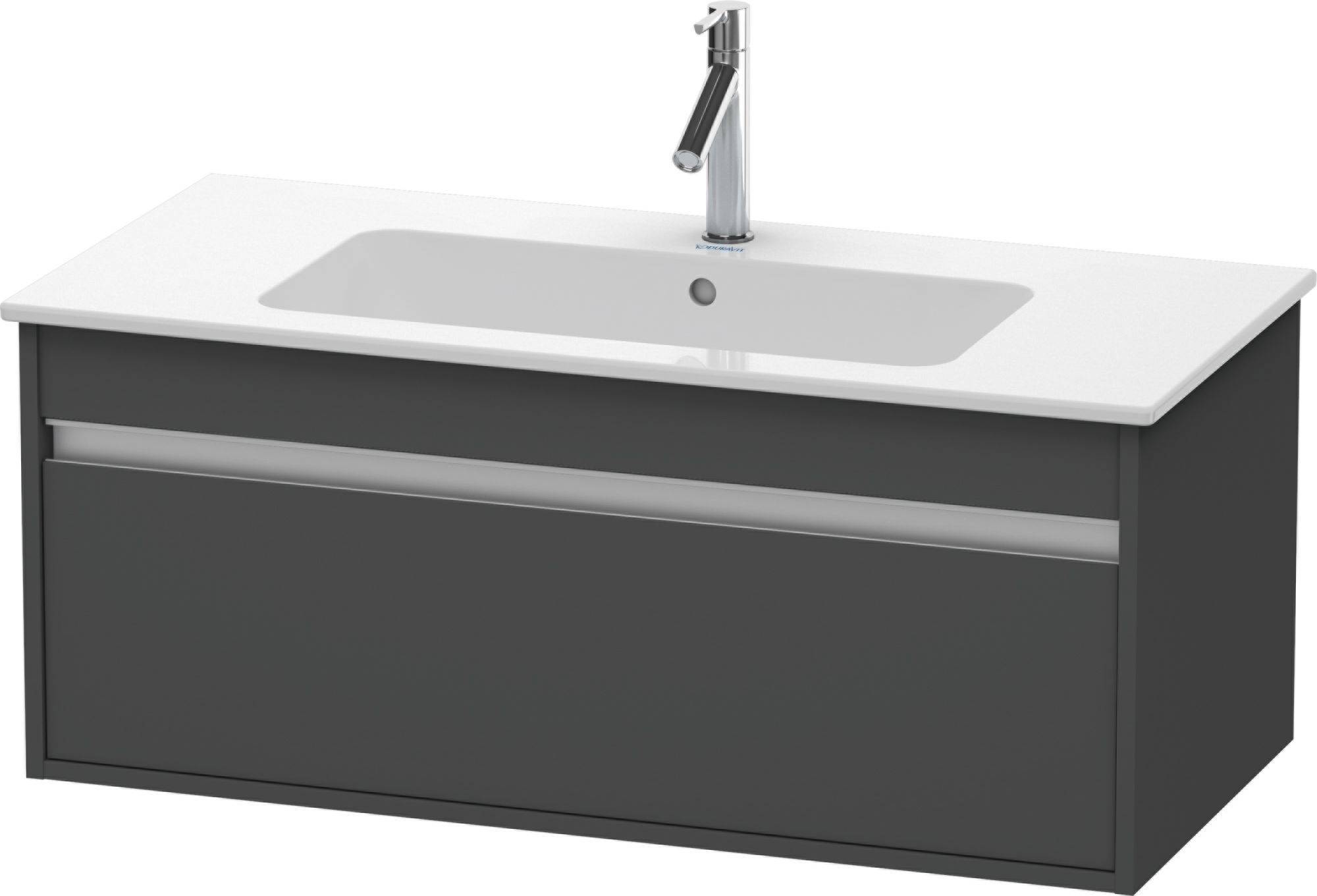 Duravit Ketho Waschtischunterbau wandhängend KT6420 für Me by Starck Waschtisch