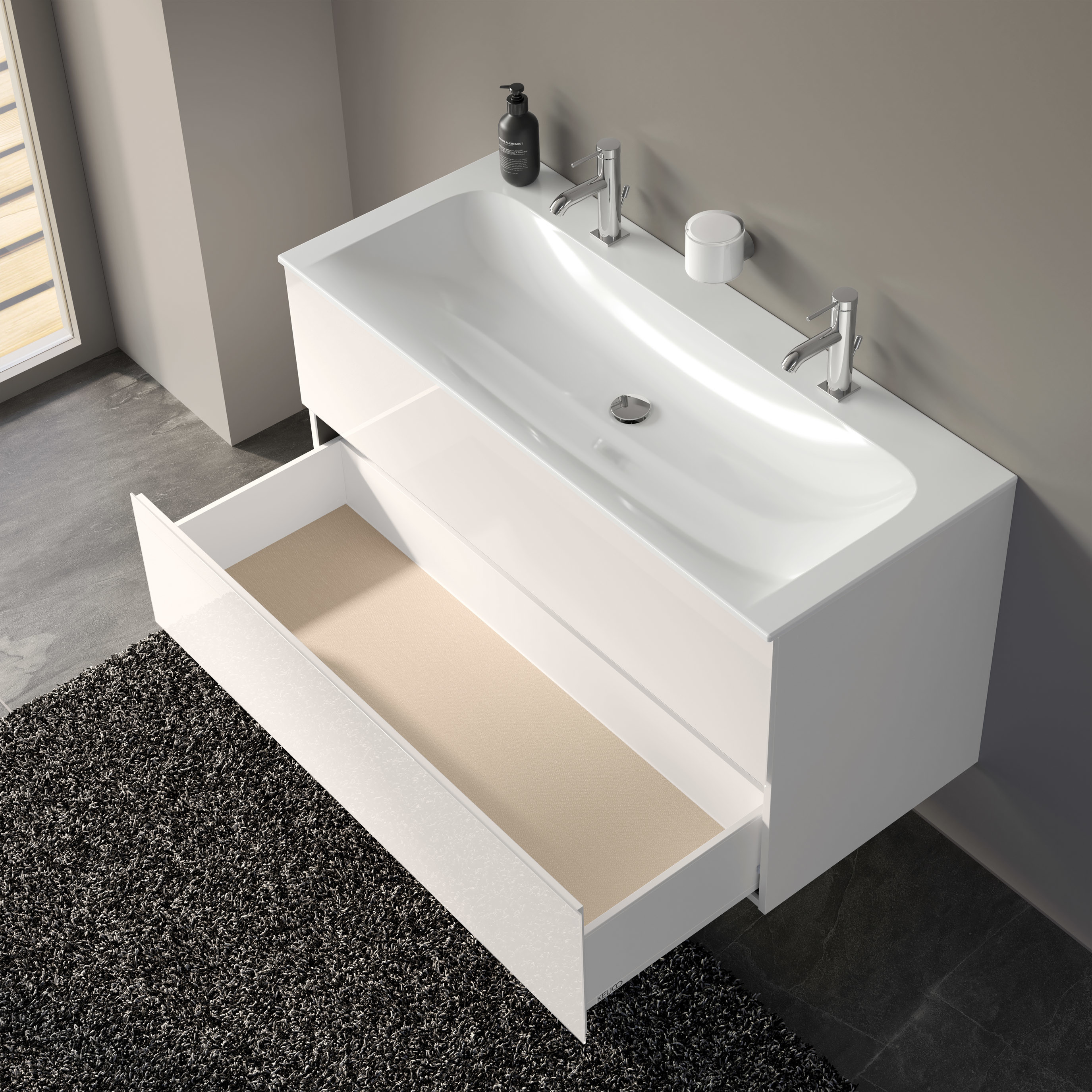 ALVEUM bathroom furniture set 120cm