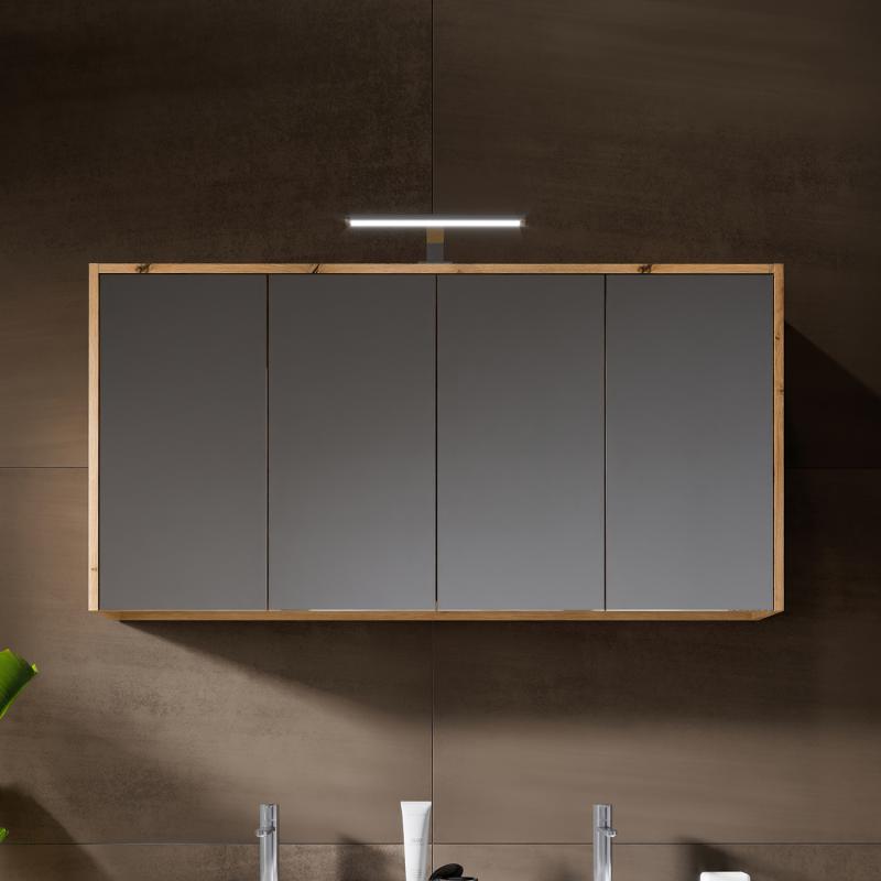 Porto Spiegelschrank 120 x 60 x 20cm