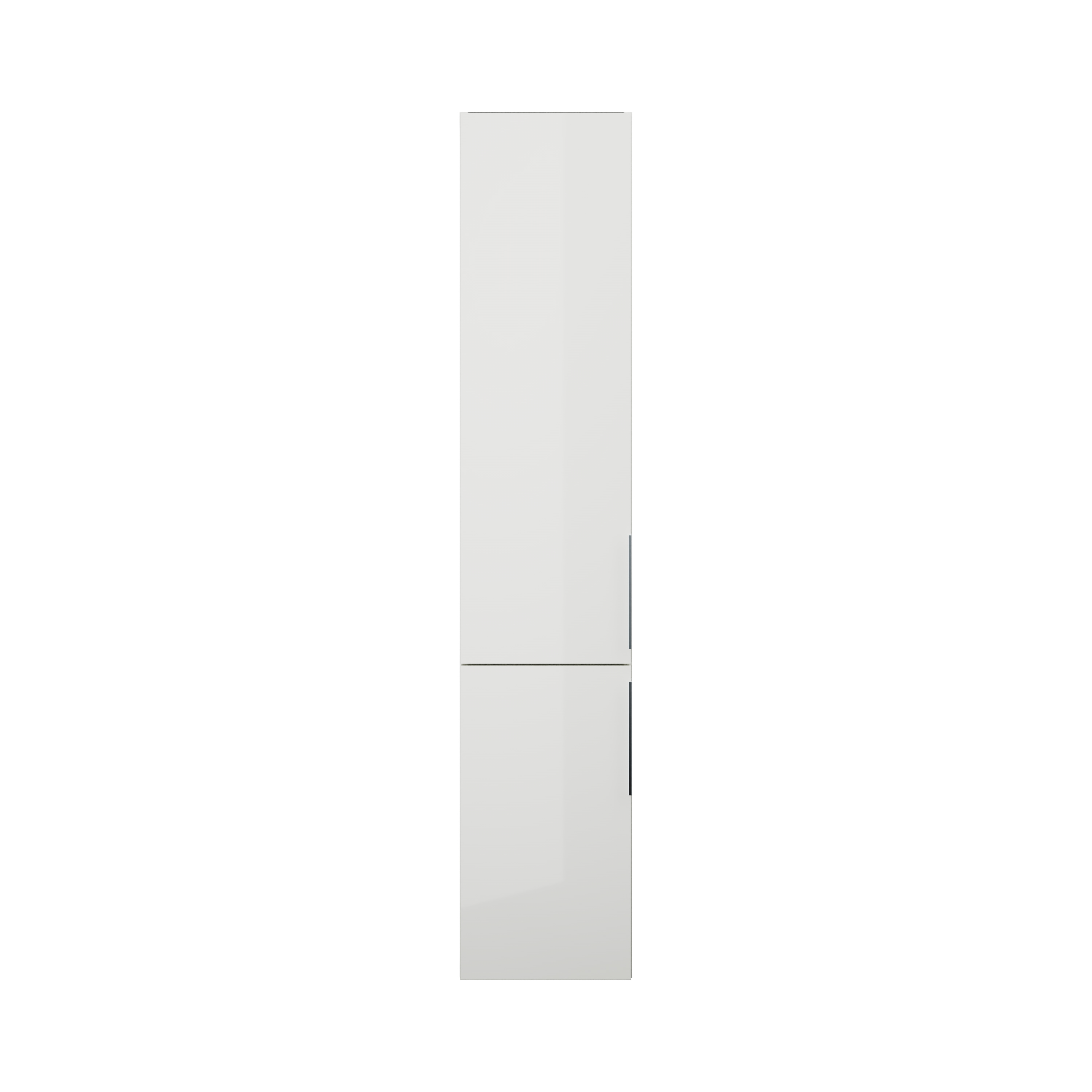 burgbad Eqio Hochschrank 1760x350x320 Weiß Hochglanz