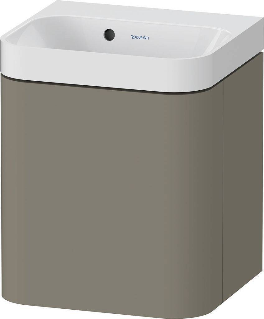 Duravit Happy D.2 Plus Möbelwaschtisch c-shaped mit Unterbau, wandhängend, 400 x 360mm