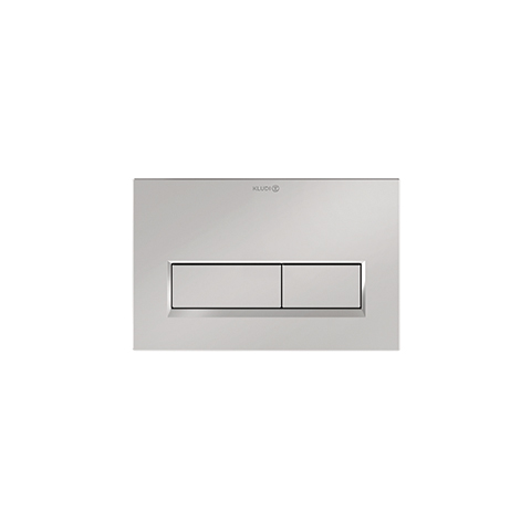 UNIFIX WC-Betätigungsplatte Eckig, für Geberit Sigma, Chrom