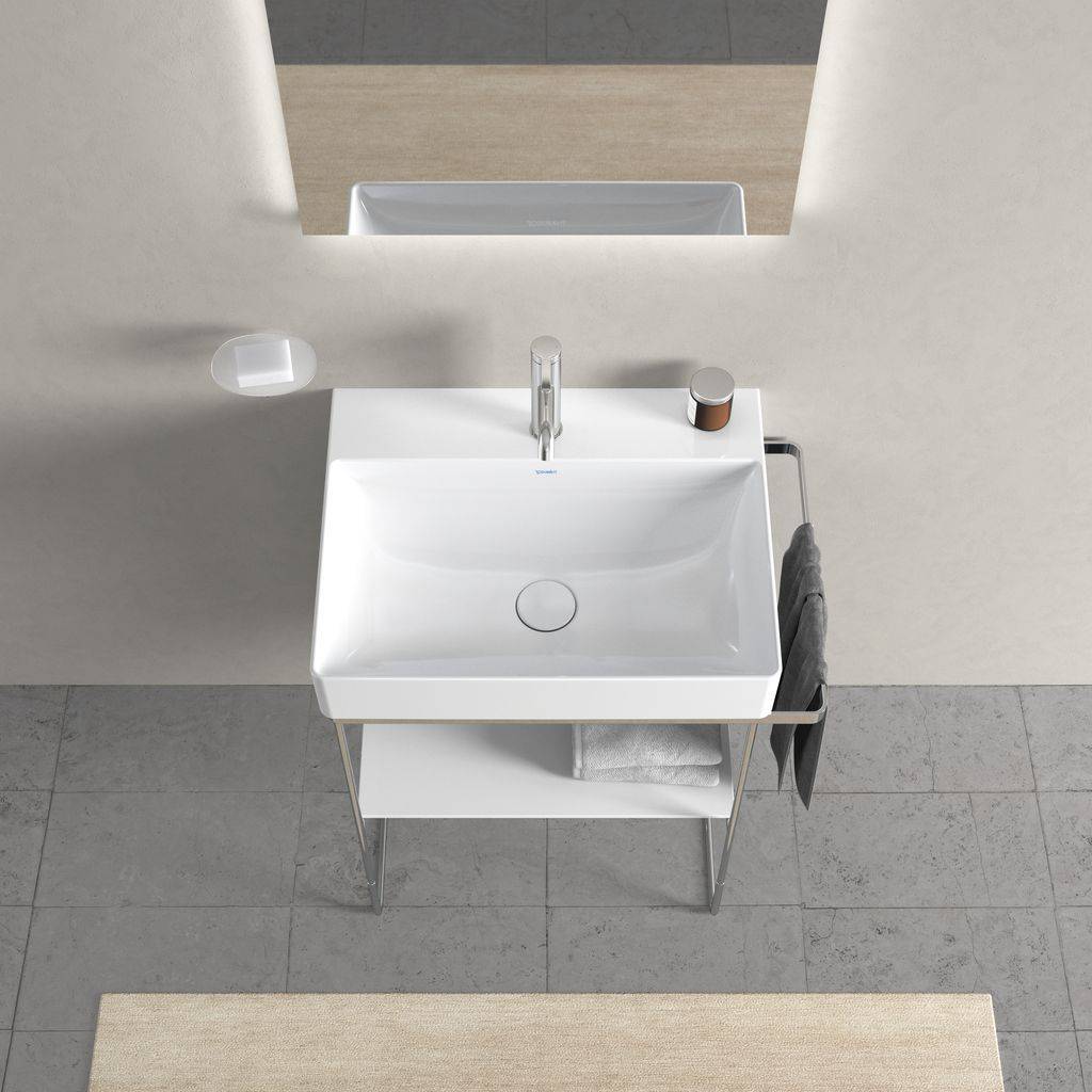 DuraSquare metal bracket floor standing 665 x 451mm