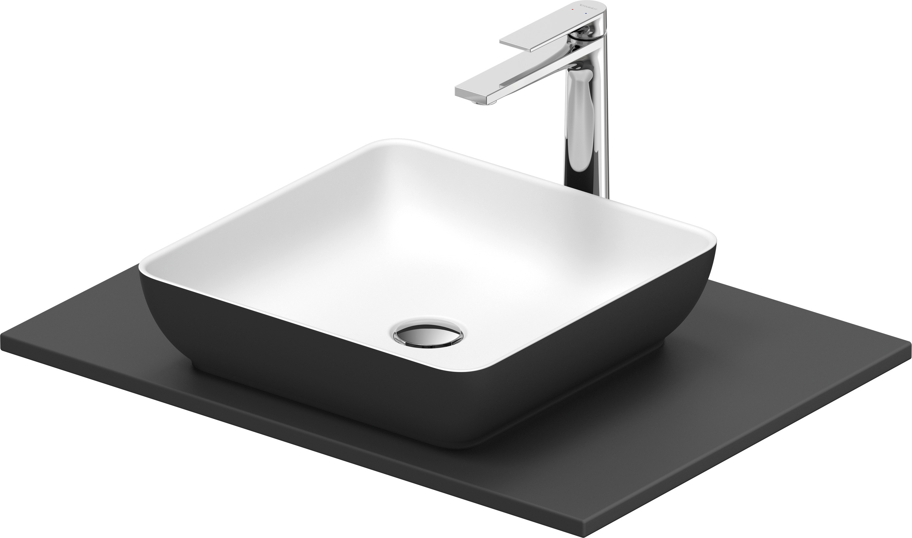 Duravit Sivida Waschtisch mit Konsole 680 x 123 x 500mm