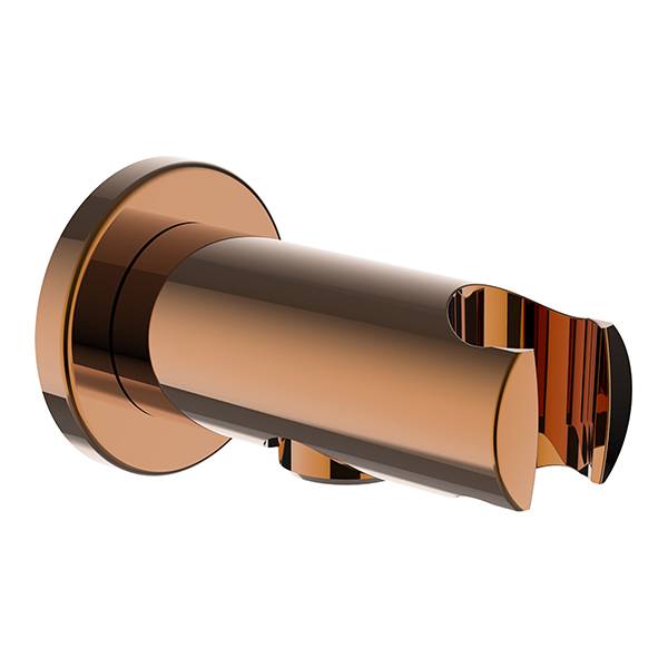 LAUFEN Twin Wandanschlussbogen mit Brausehalter Rosegold