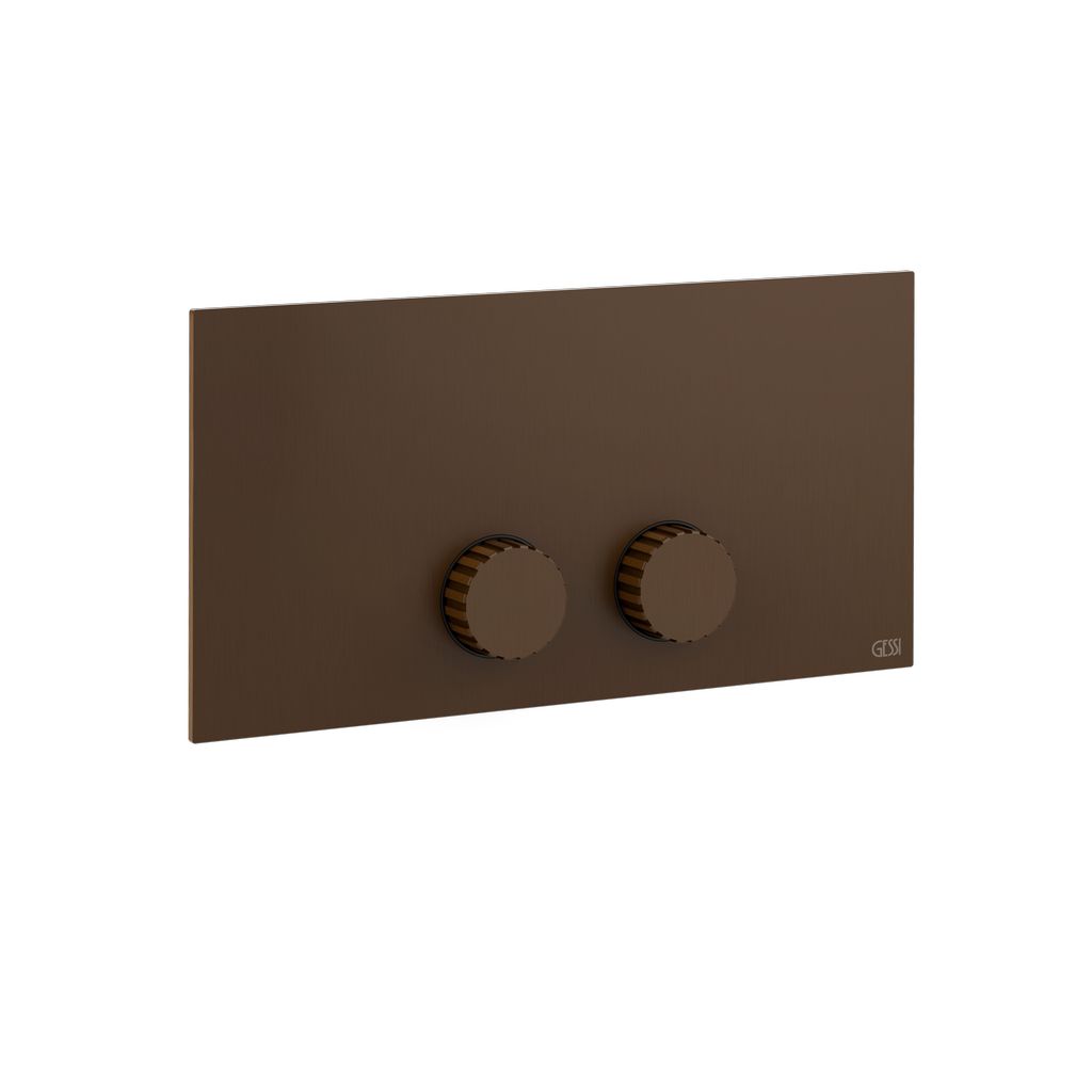 Gessi Incastri WC-Betätigungsplatte für TECE dark bronze