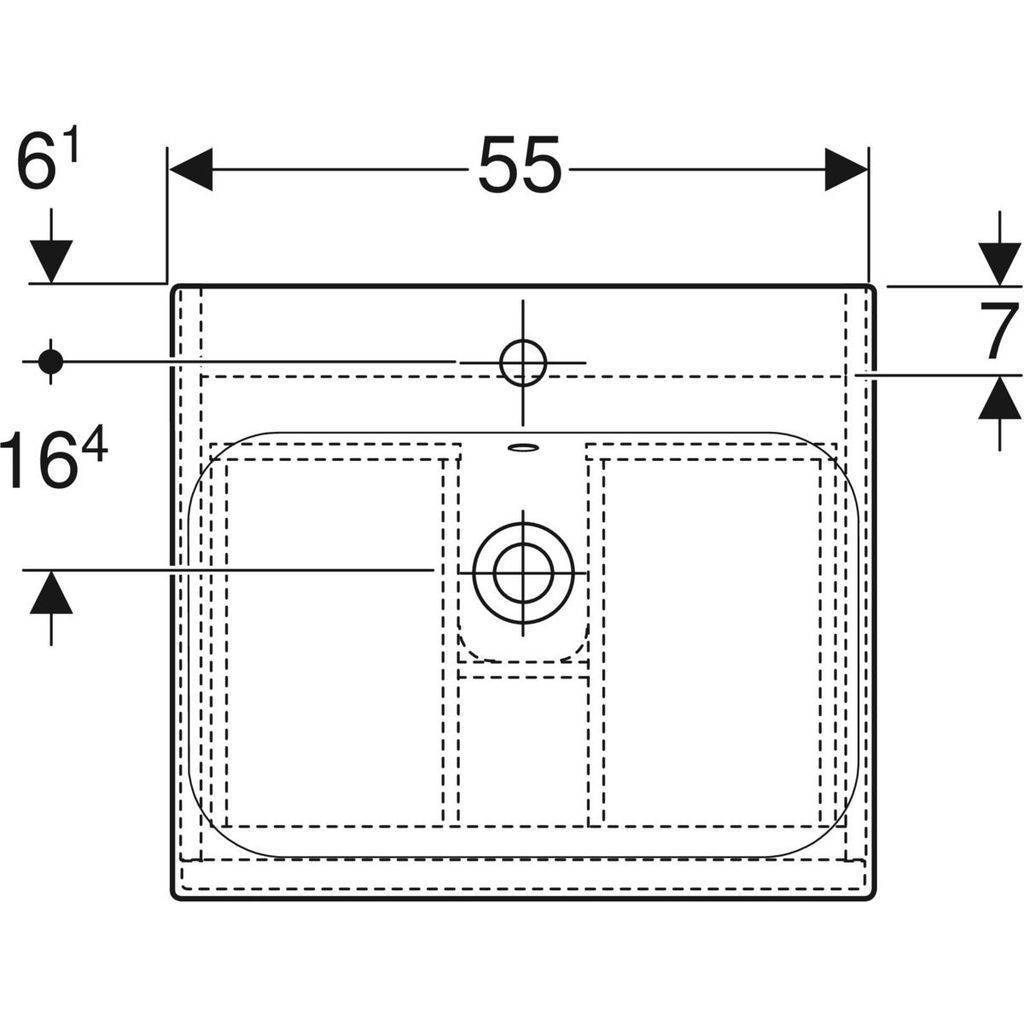 Renova Plan Bad-Möbelset 55cm