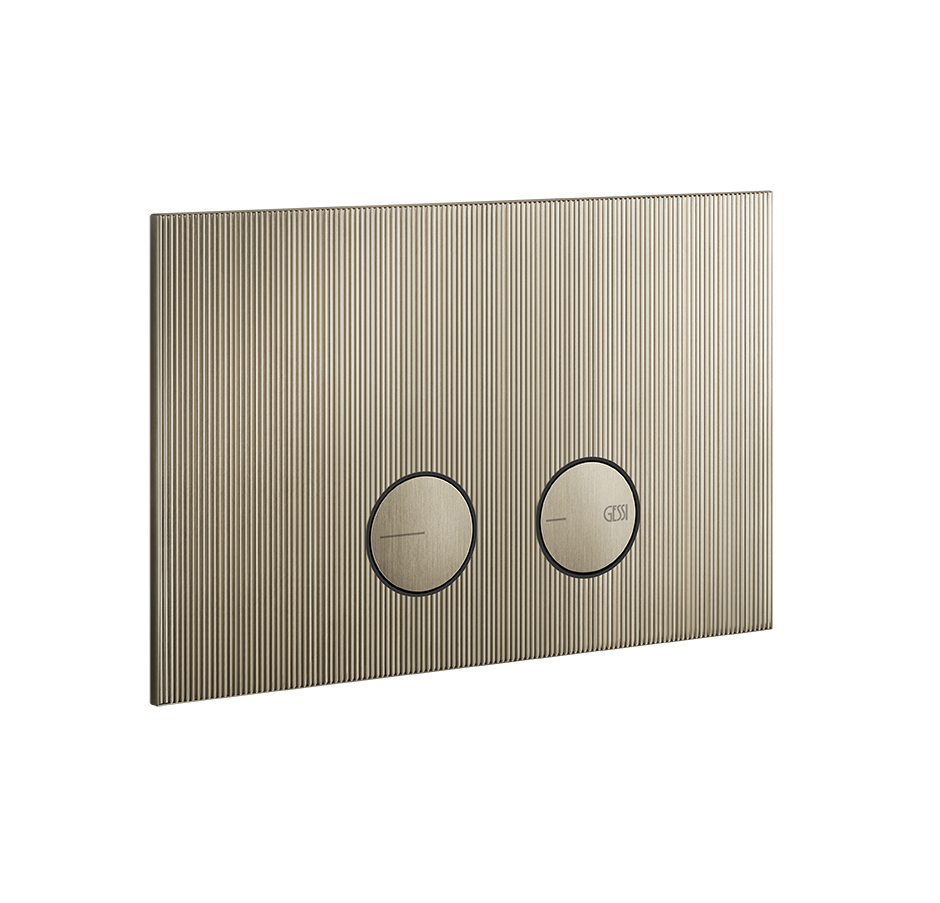 Gessi Rigato WC Betätigungsplatte für Geberit Sigma