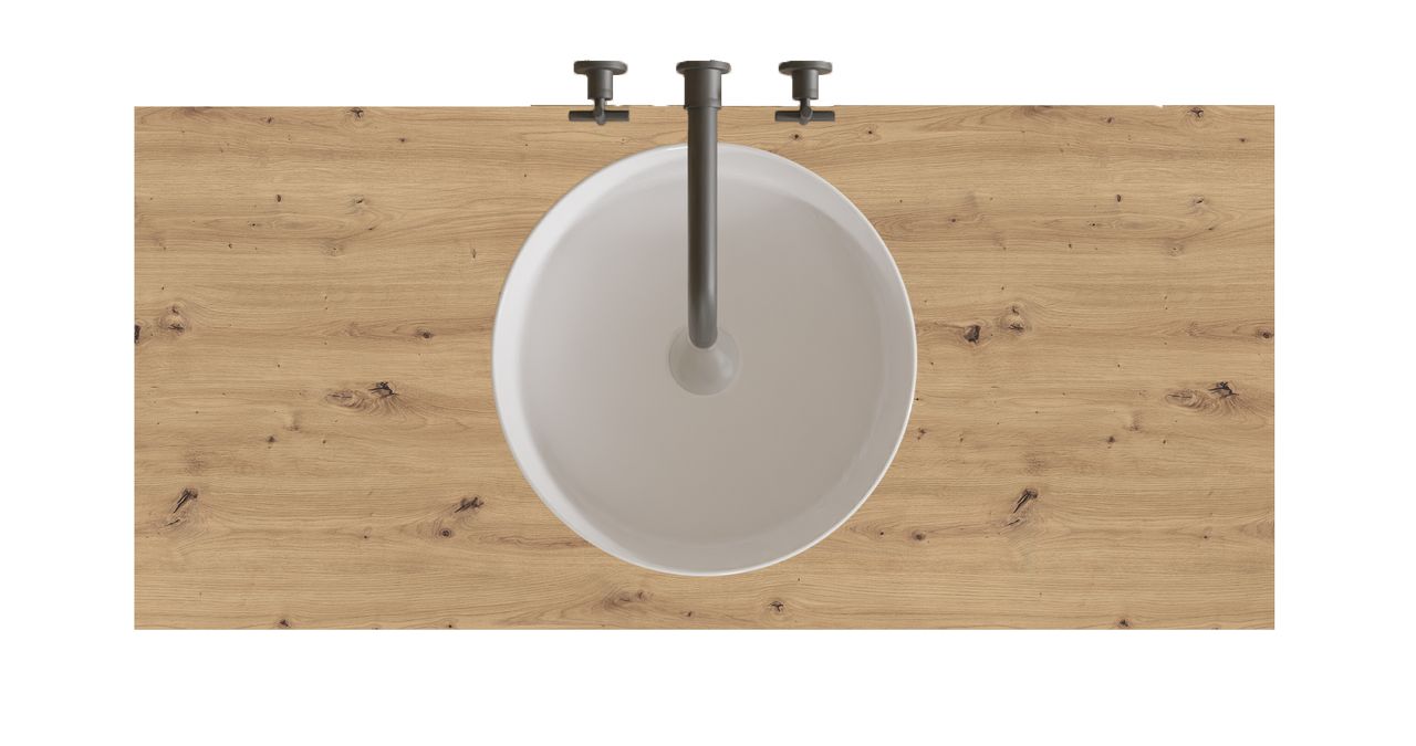 Waschtischplatte Porto 80cm  81 x 46 x 2cm