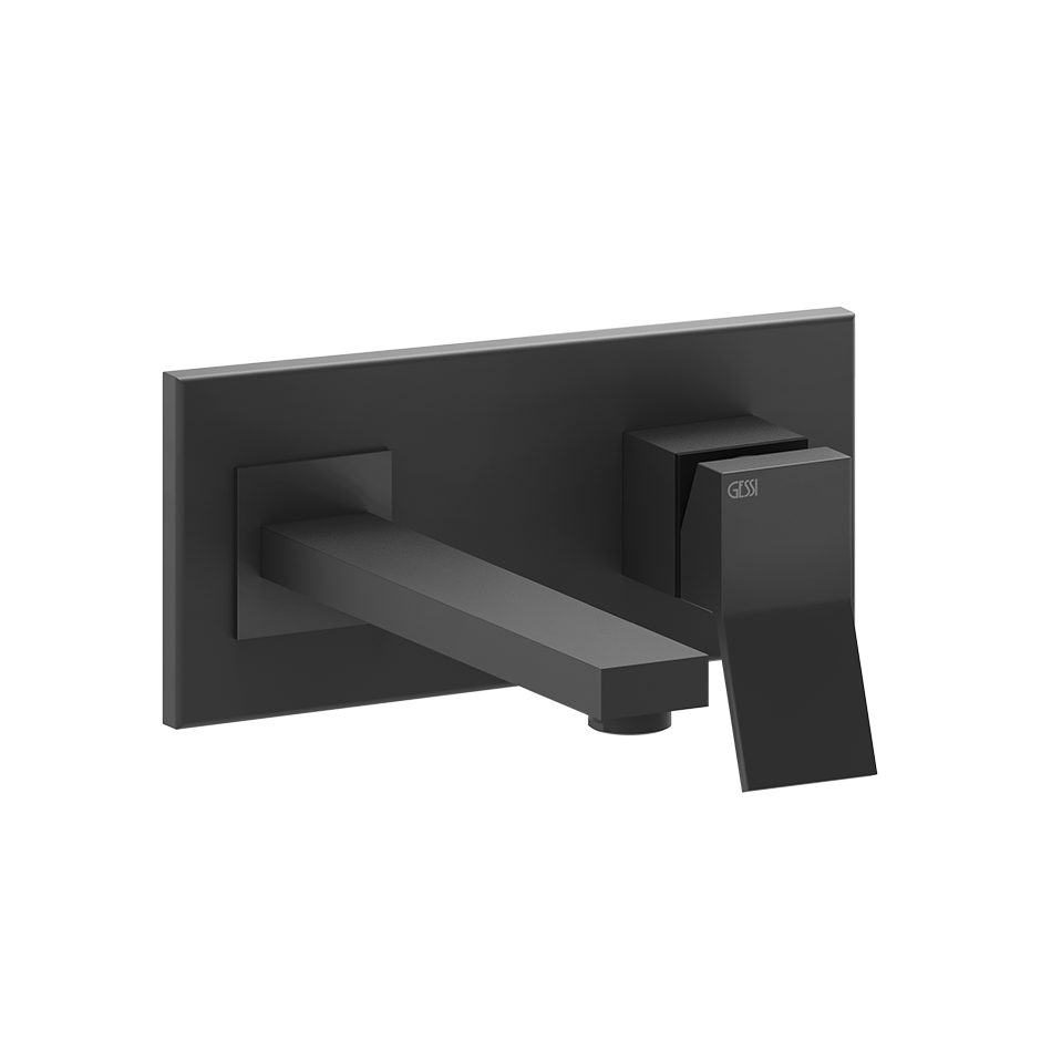 Gessi Rettangolo K Wand-Einhebelmischer mit festem Auslauf, 147mm