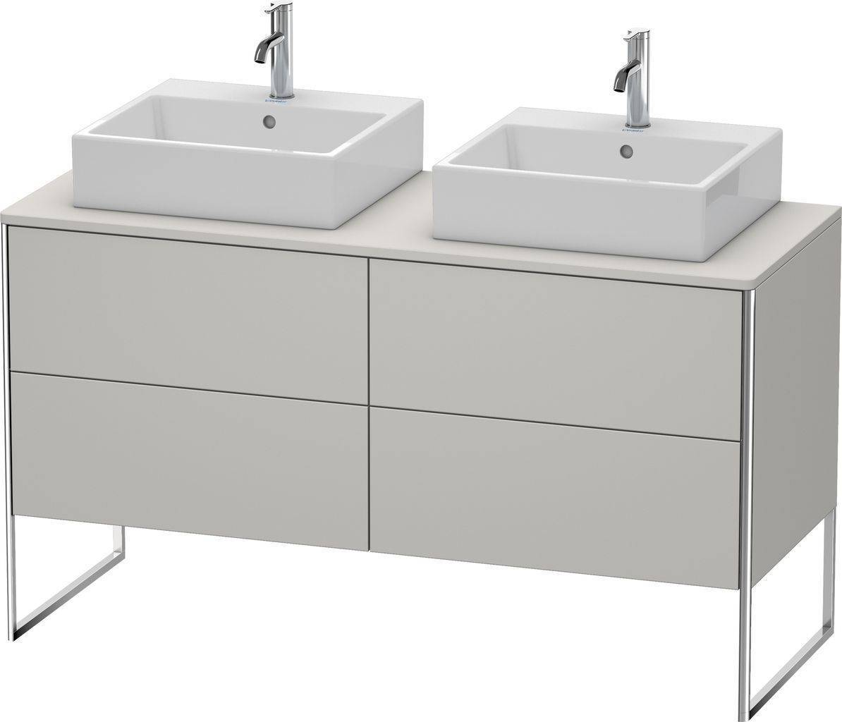 XSquare Waschtischunterbau bodenstehend XS4926, 4 Auszüge, 1400 x 548mm