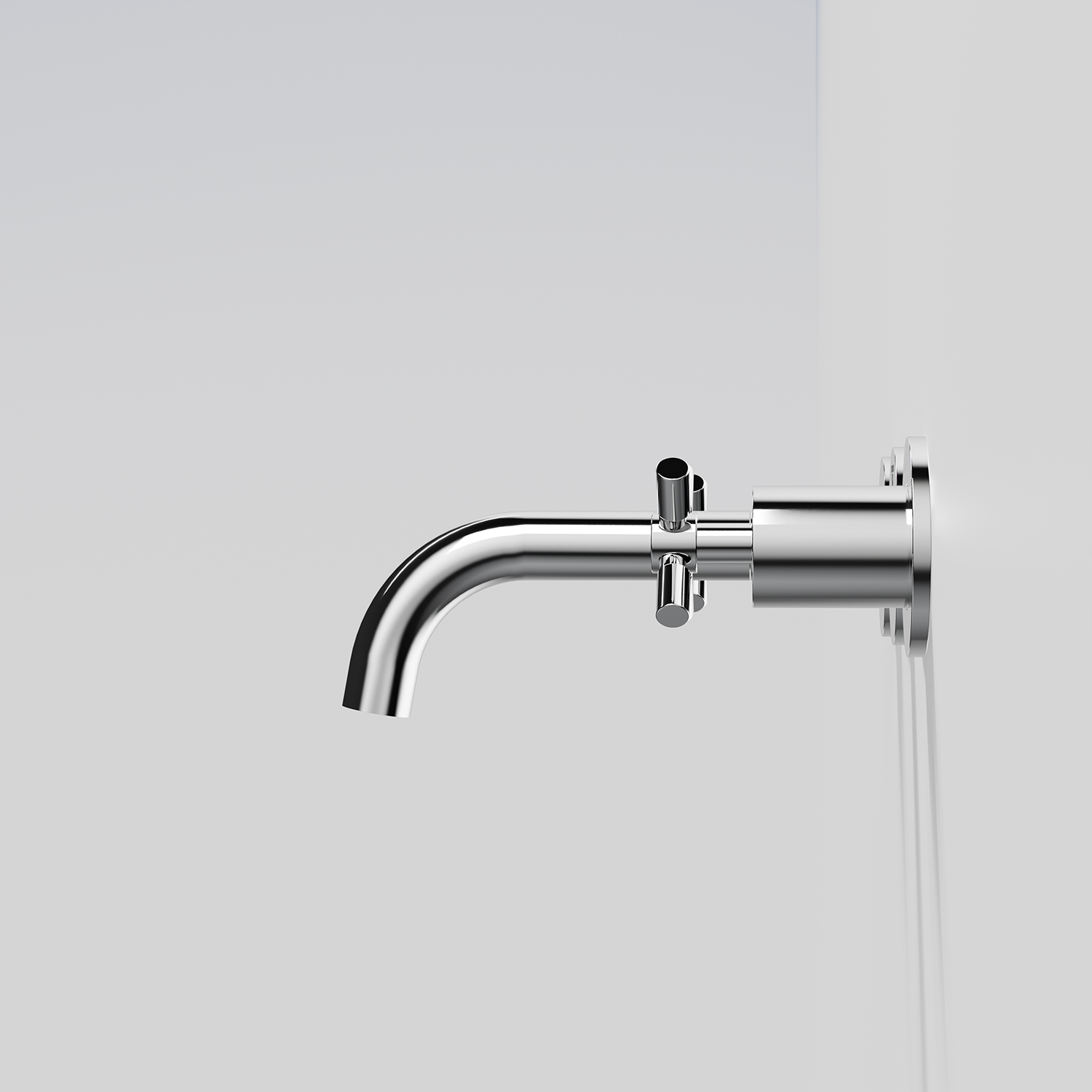 Serie 250 3-Loch Waschtisch-Wand-Armatur
