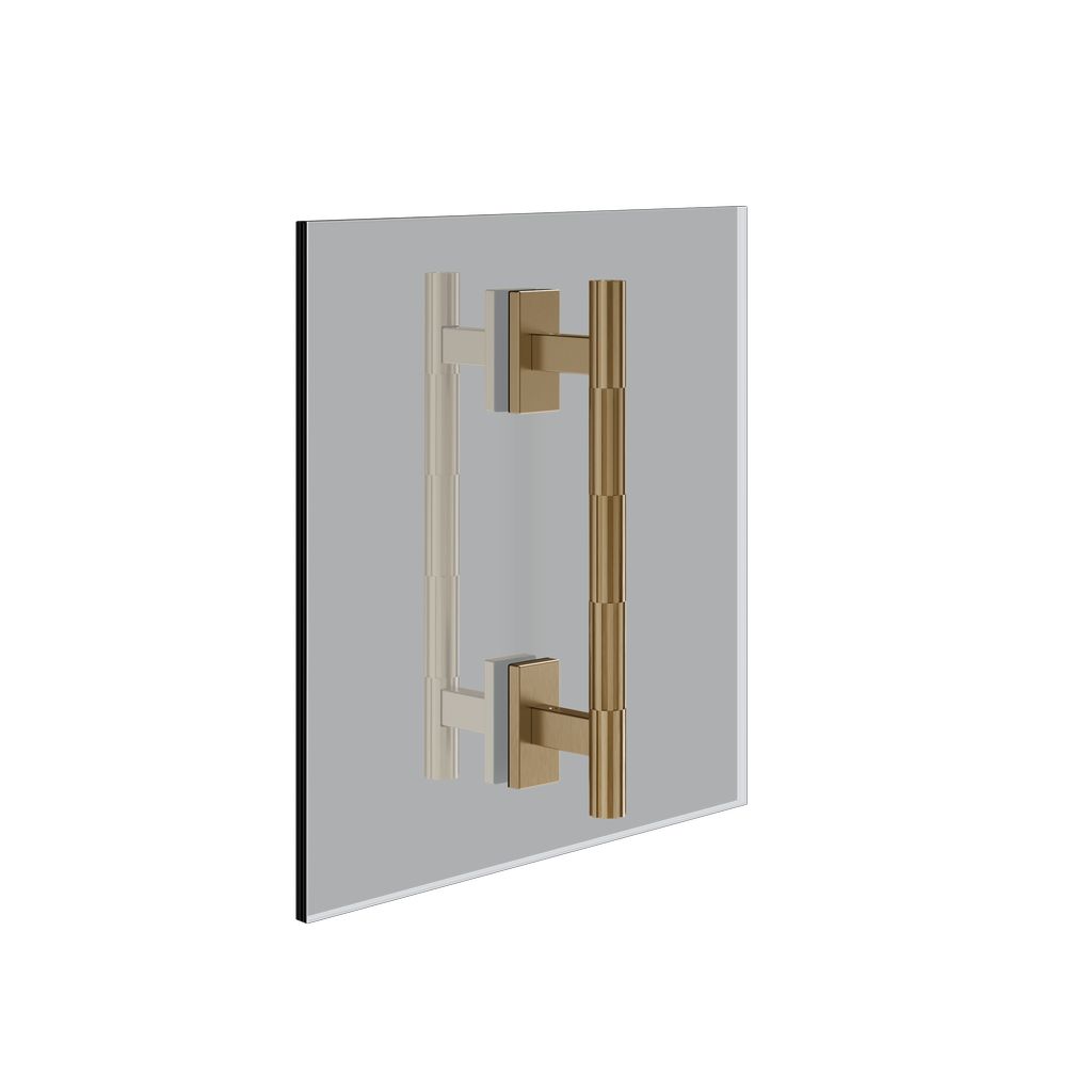 Gessi Incastri Duschtürgriff, 20cm, Deep bronze gebürstet PVD