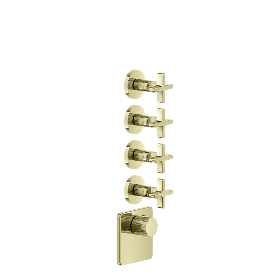 Gessi Inciso Hochleistungs-Thermostat mit 4 separaten Wegen