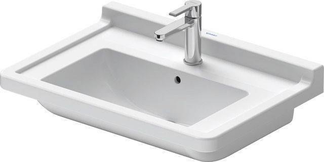 Starck 3 Möbelwaschtisch 030470 700mm mit 1 Hahnloch, mit Überlauf