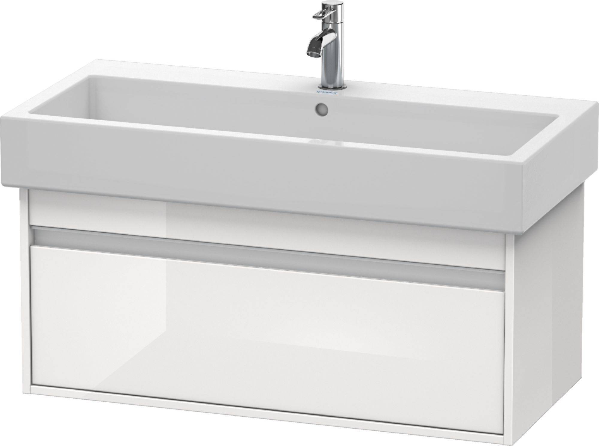 Duravit Ketho Waschtischunterbau wandhängend KT6688 für Vero Waschtisch