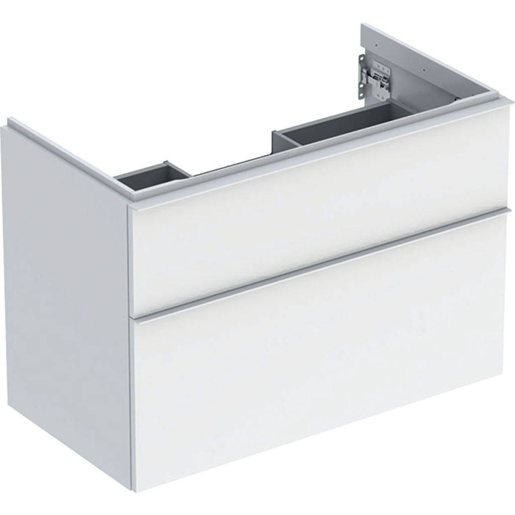 502305011 iCon Unterschrank für Waschtisch, mit zwei Schubladen, 90cm