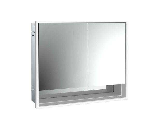 emco loft Spiegelschrank mit Unterfach, Unterputz, 800mm