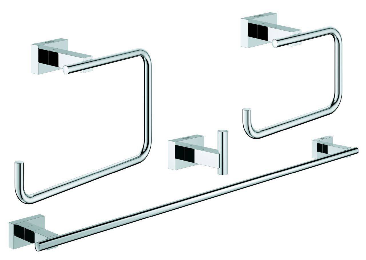 GROHE Essentials Cube Bad Set 4 in 1