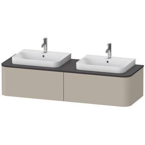 Duravit Happy D.2 Plus Waschtischunterbau für Konsole, 1600 x 550mm