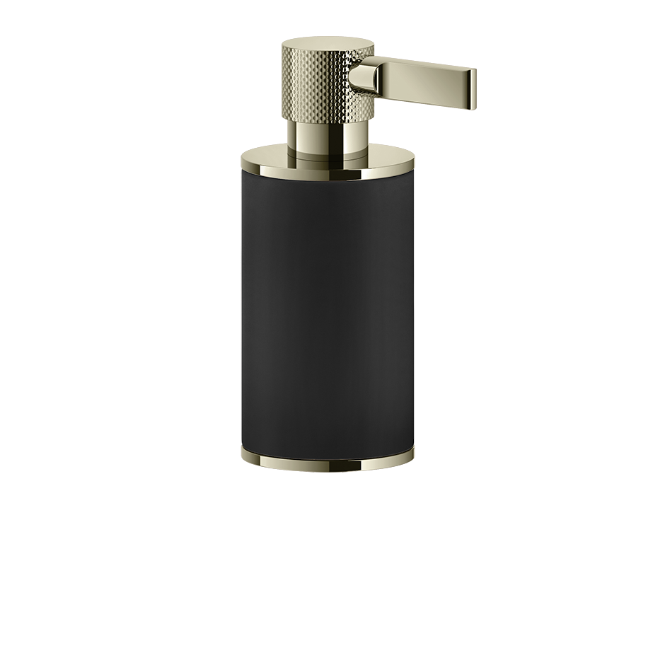 Gessi Inciso Stand-Seifenspender Glas dunkel