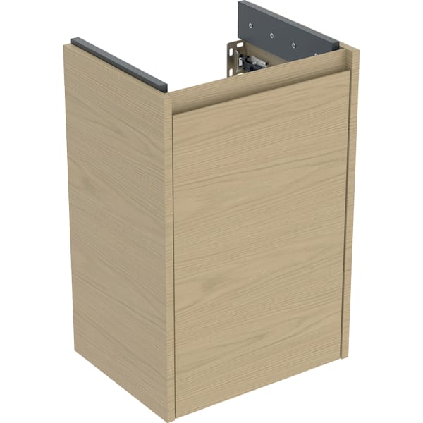 Geberit Renova Plan Unterschrank für Handwaschbecken, mit 1 Tür 40x60,6x31,1cm, Eiche natur