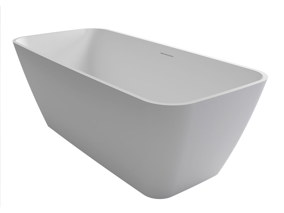 Malaga Solid Surface freistehende Badewanne